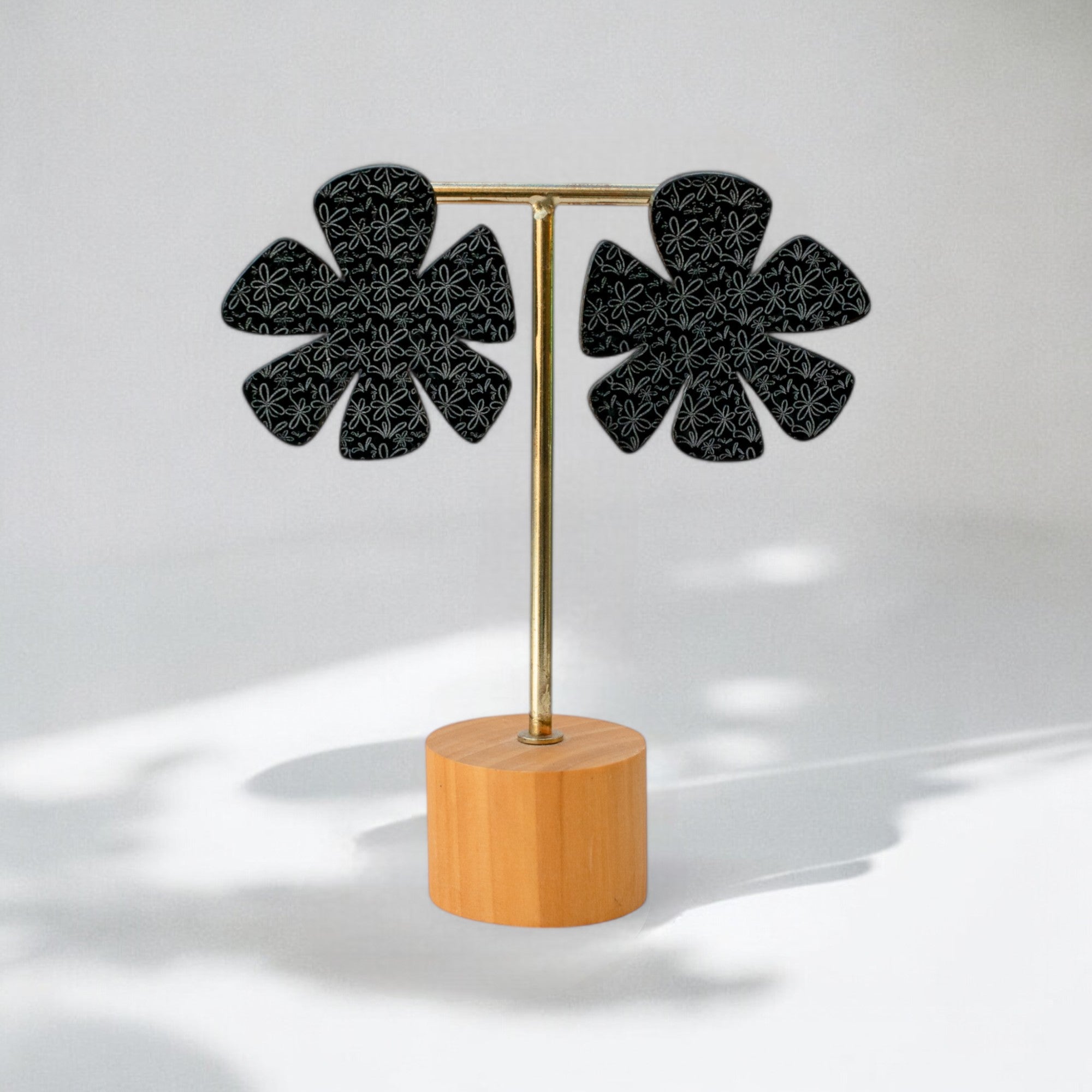 Faye - Statement Bloemen Zilver/Goud - Keelin Design