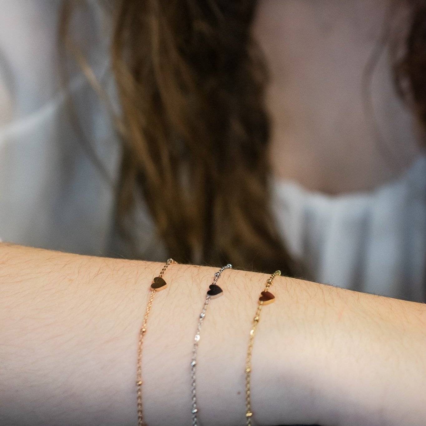 Gepersonaliseerde armband met hartje - Keelin Design