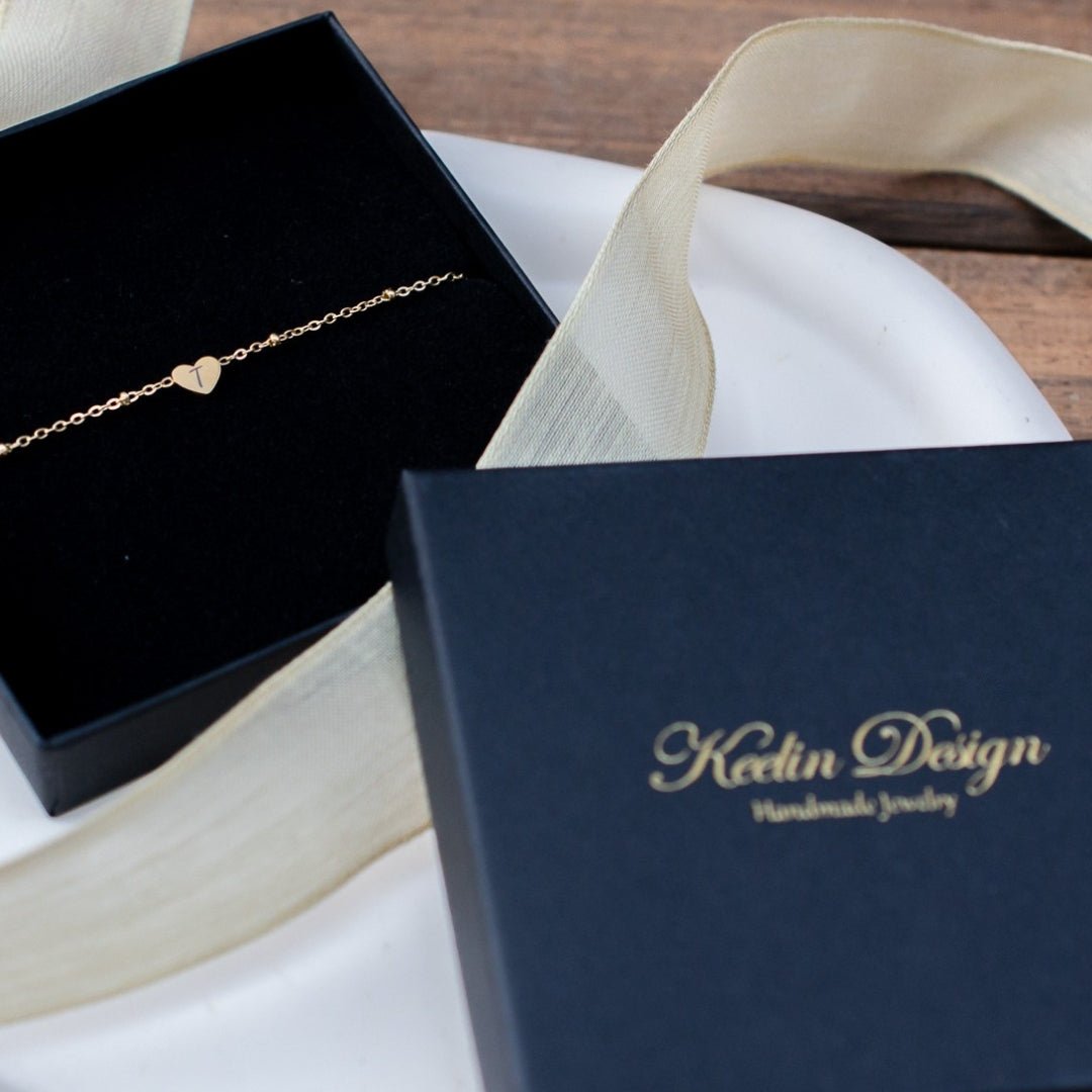 Gepersonaliseerde armband met hartje - Keelin Design