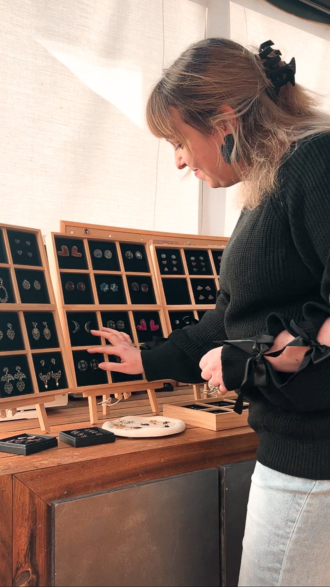 Ellen Kennes - Keelin Design - Oorbellen kiezen - Bestellingen maken - Anzegem, BE