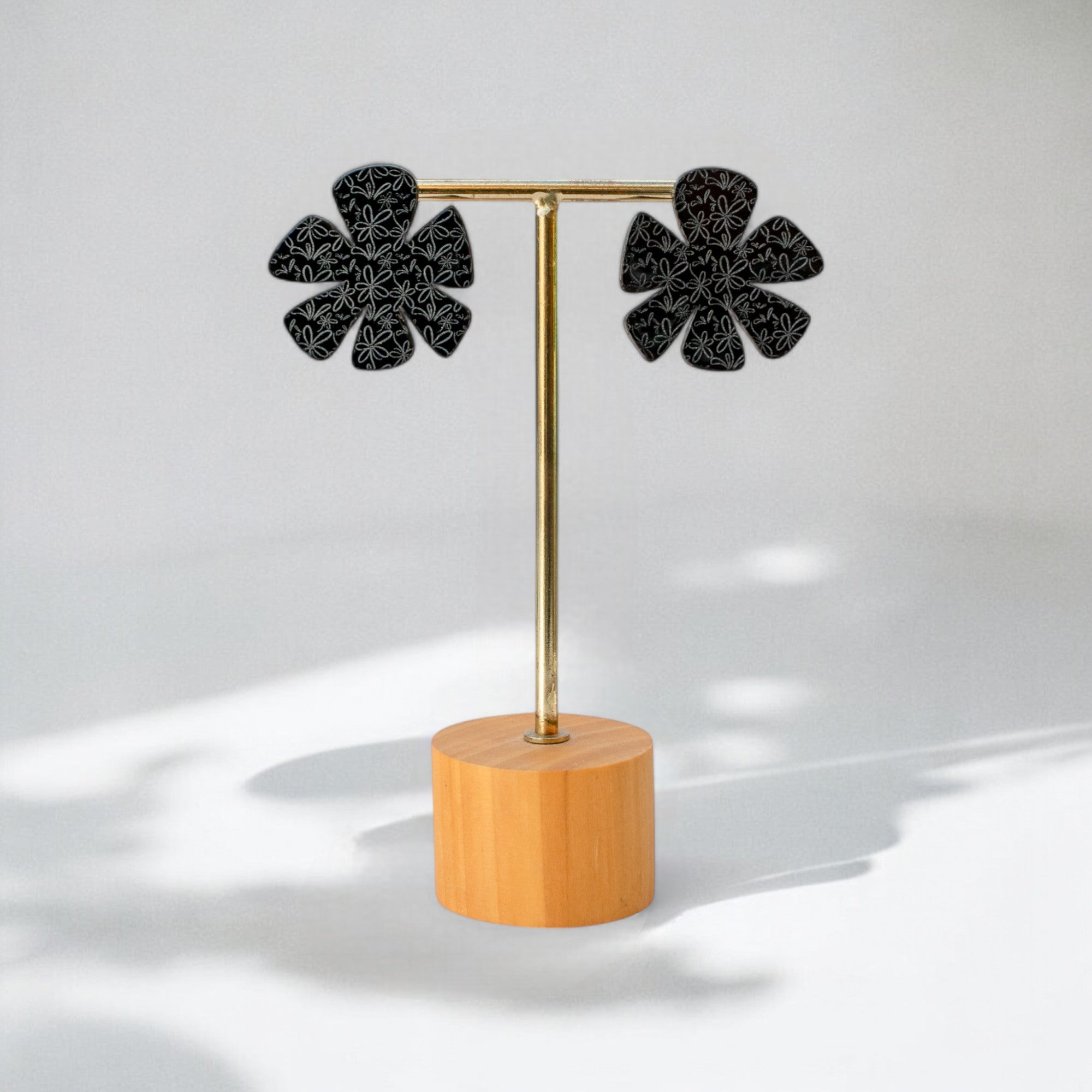 Flora Bloemen Oorbellen - Midi