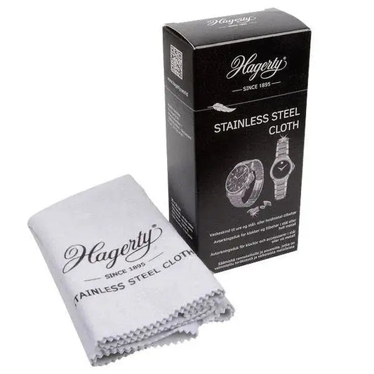 Hagerty Stainless Steel Cloth - De Hagerty Stainless Steel Cloth is een reinigingsdoek die geschikt is voor het reinigen van stainless steel sieraden en horloges. - Keelin Design