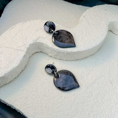 Keelin Design, Handgemaakte Oorbellen · Roxy · Omgekeerde Druppel Oorbellen · Lente Bloesem