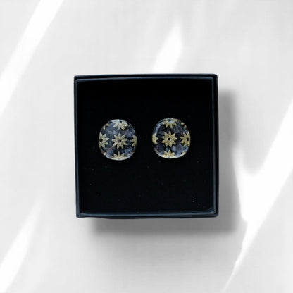 Ivy Statement Bloemen Oorstekers - Midi
