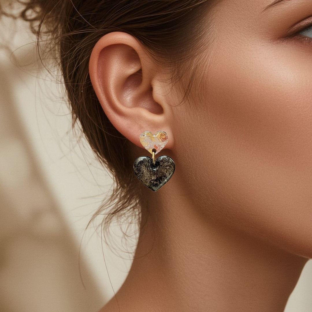 Aida - STARDUST Midi Handgeschilderd - Keelin Design