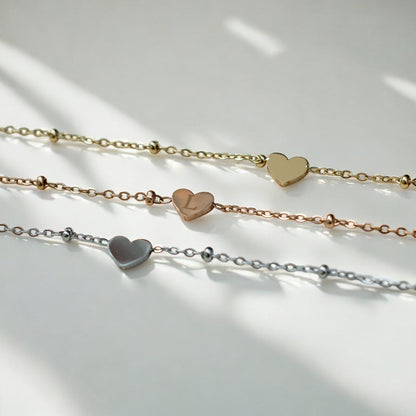 Gepersonaliseerde armband met hartje - Keelin Design