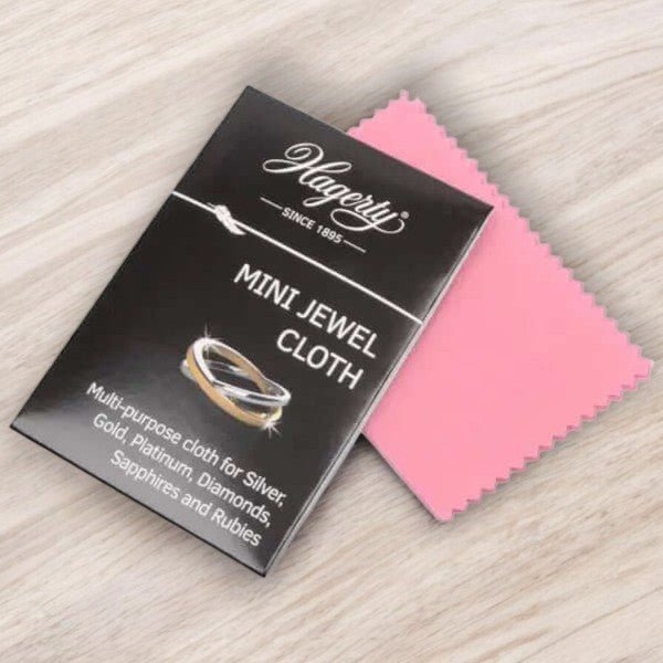 Hagerty Mini Jewel Cloth voor Zilver, Goud, Platina en Edelstenen - Keelin Design