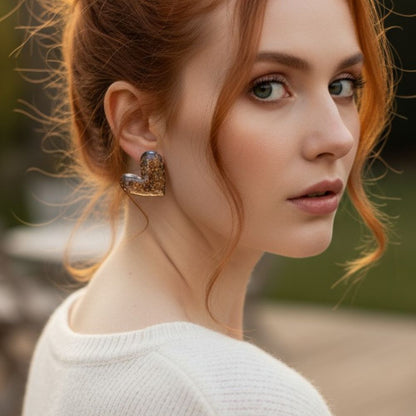 Liene - STARDUST Statement Hartjes - Keelin Design