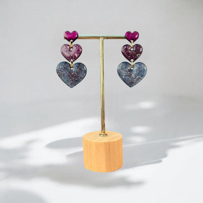 Lune [Exclusief Design] - STARDUST Statement Hartjes (Zomer - Editie) - Keelin Design