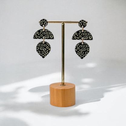 Nora - LEOPARD Statement Goud - Keelin Design