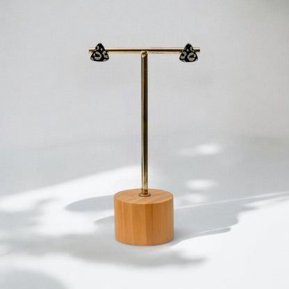 Nova - LEOPARD MINI Driehoek Goud - Keelin Design