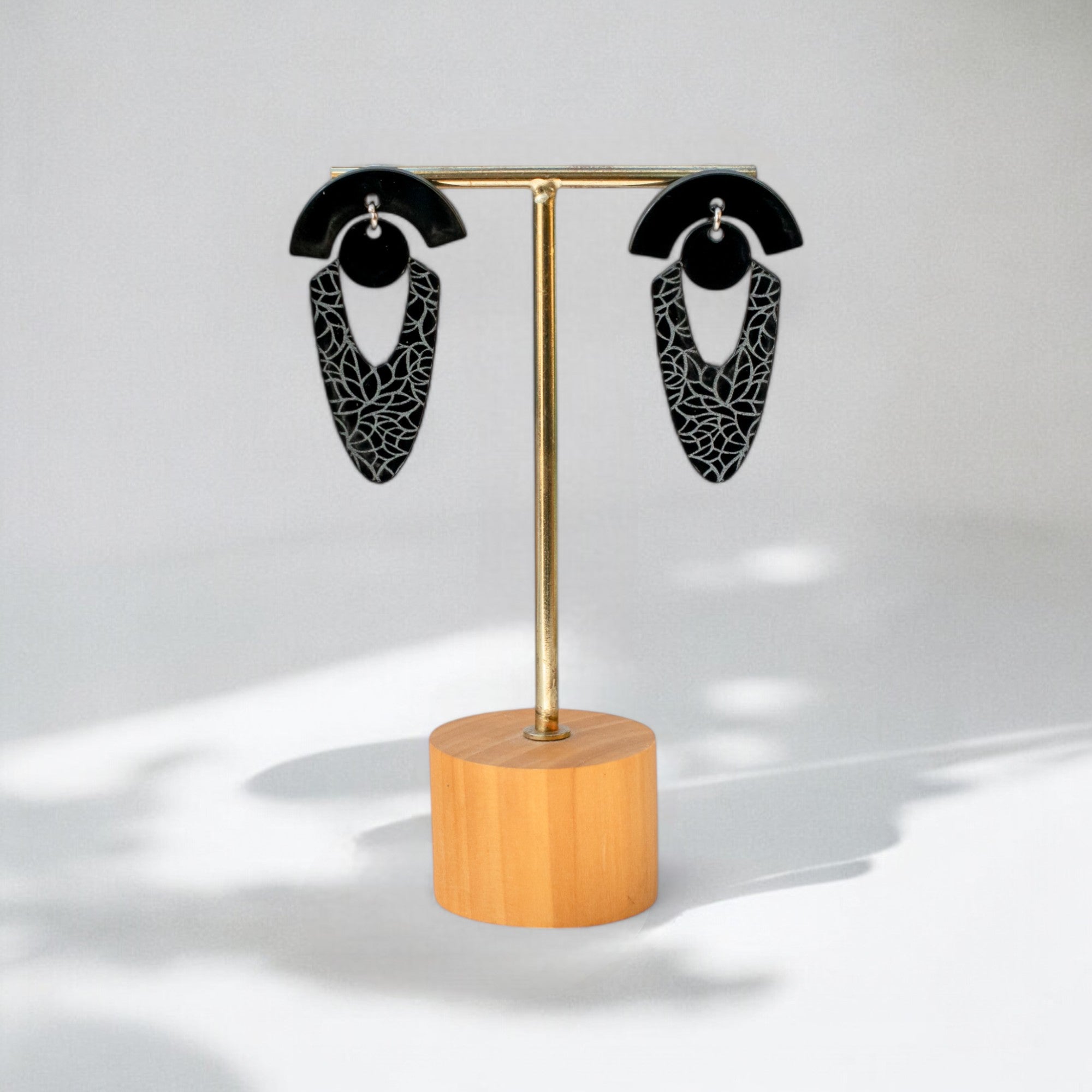 [SAMPLE] Demi - Statement Blaadjes Zilver/Goud - Keelin Design