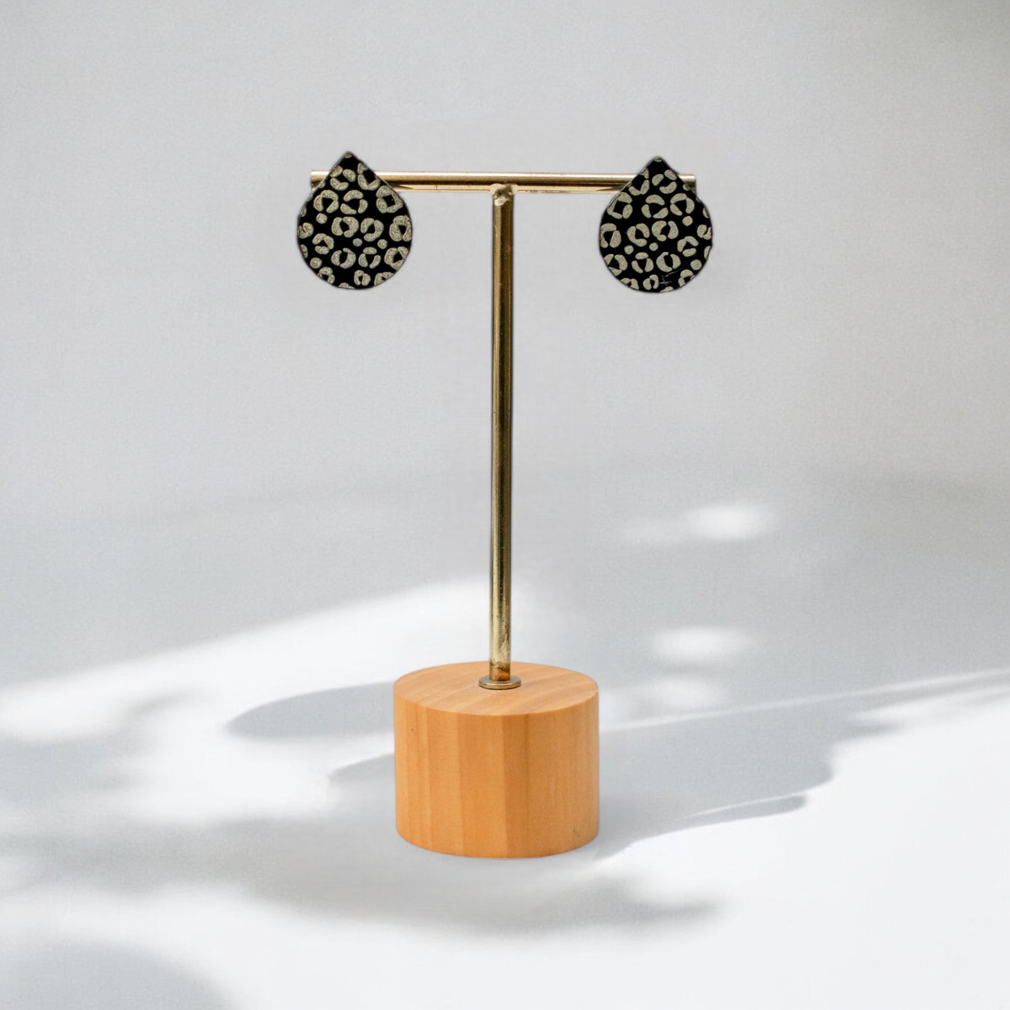 Vera - LEOPARD MIDI Druppel Goud - Keelin Design